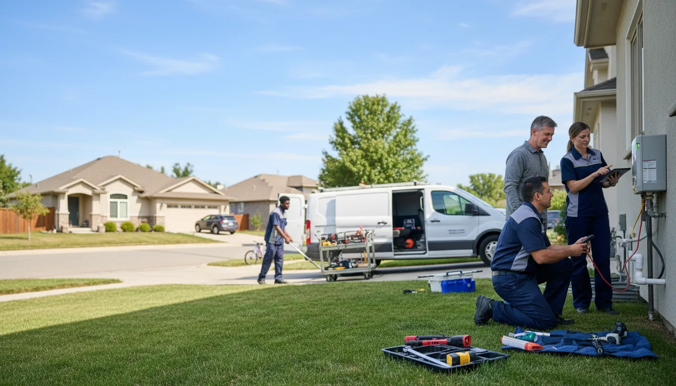 Tankless water heater service in Lakeville, PA
